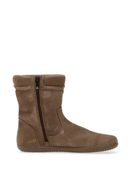 Botine Groundies tricotate maro