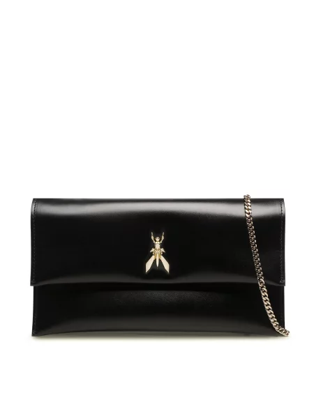 PATRIZIA PEPE Pisemska torbica črna