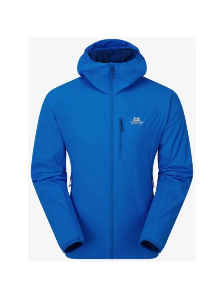 Kurtka z kapturem Mountain Equipment Aerotherm atlantycki S niebieski
