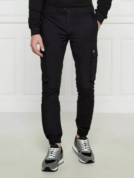 Calvin Klein Jeans Pantaloni cargo | Skinny fit negru