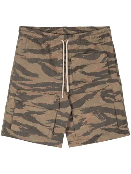 Pantaloni scurți Mouty cu imagine cu model camuflaj