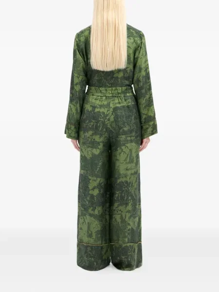 Pantaloni Pierre-louis Mascia verde