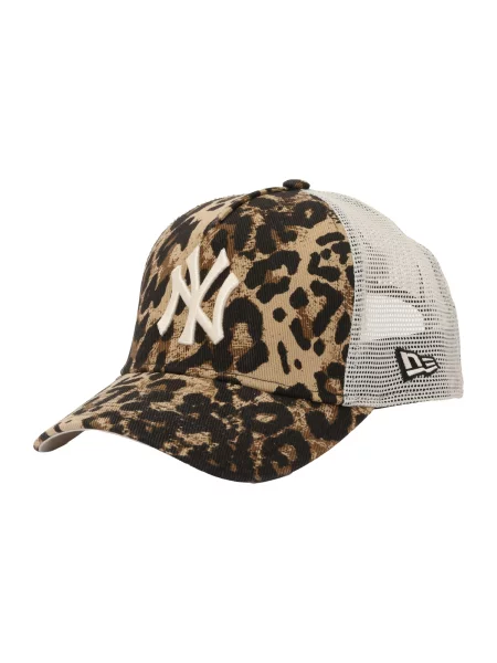 NEW ERA Șapcă New York Yankees maro / maro cappuccino / gri taupe negru