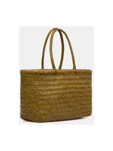 Dragon Diffusion torebka shopper skórzana zielona