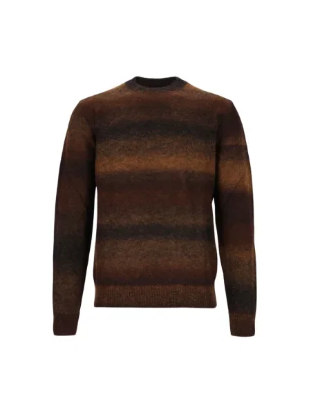 Sweter Corneliani brązowy