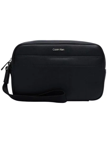 Calvin Klein Toaletní taška RAISED' černá