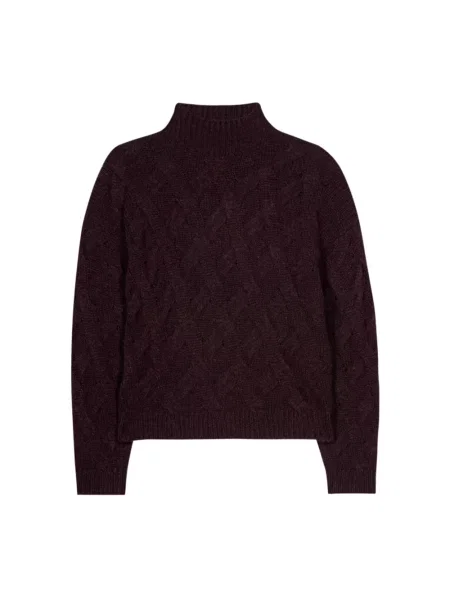 Golf Luisa Cerano z alpaki fioletowy