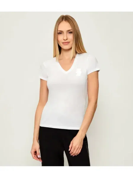 Armani Exchange tricou din alb