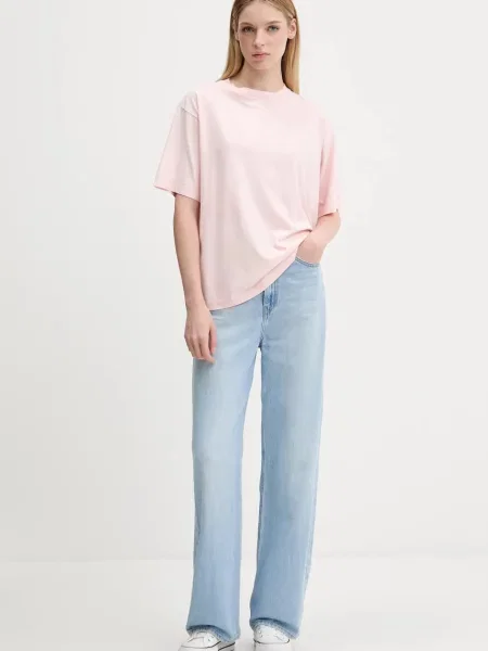 Футболка Guess Jeans рожевий