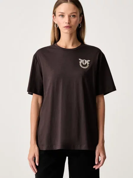 Pinko tricou pentru femei din maro