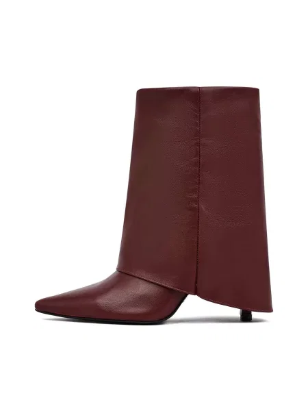 Derimod Botine merlot roșu