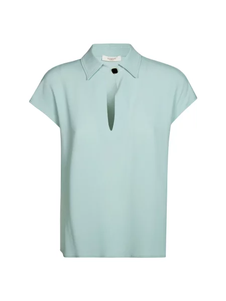 Polo Incotex z krepy zielone