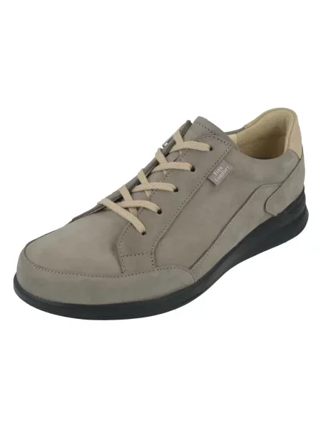 Sneakersy Finn Comfort sznurowane szare