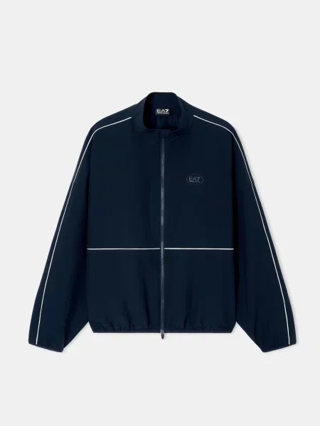 Вітровка поліестер/еластан синій