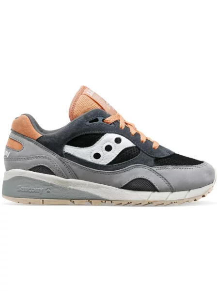 Sneakersy Saucony skórzane szare