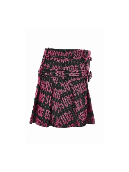 Spódnica jeansowa Versace Jeans Couture czarna