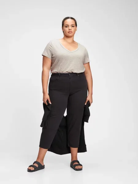 Tricou Gap retro gri