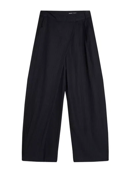 Bershka Pantaloni cutați bleumarin