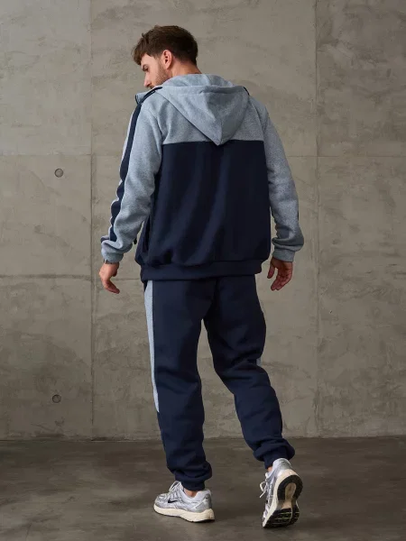 Костюмный спортивный костюм Issa Plus синий