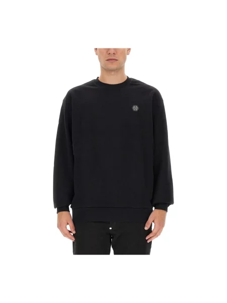 Bluza Philipp Plein z logo czarna