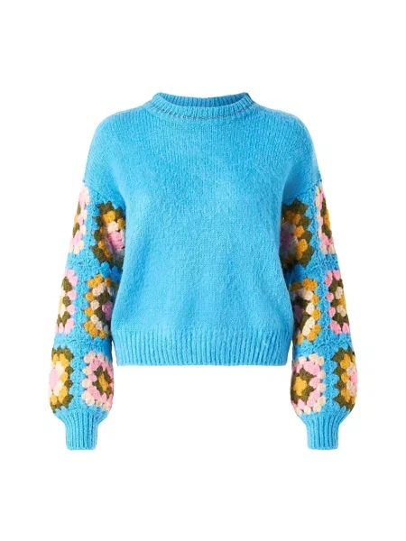 Sweter Mc2 Saint Barth niebieski