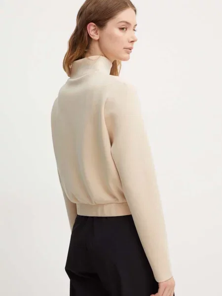 Однотонный свитер Guess бежевый