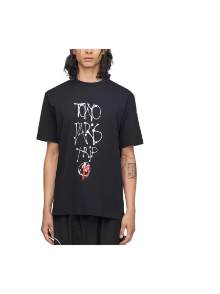 T-shirt Chito City Graphic Short Sleeve Tee UNISEX Black M czarna