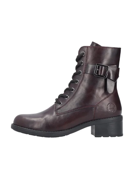 Botine Rieker roșu