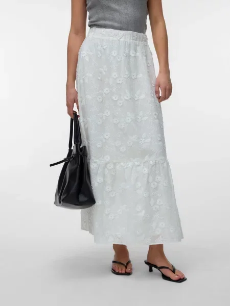 VERO MODA Fustă VMElisa' alb