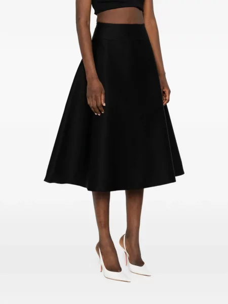 Spódnica midi David Koma w kształcie litery A czarna