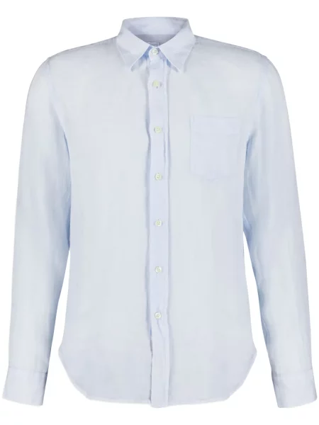 Ленена риза 120% Lino синьо