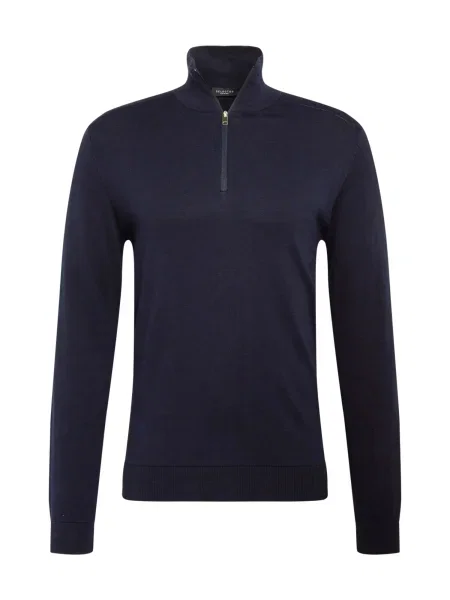 SELECTED HOMME Pulover SLHBerg marin albastru