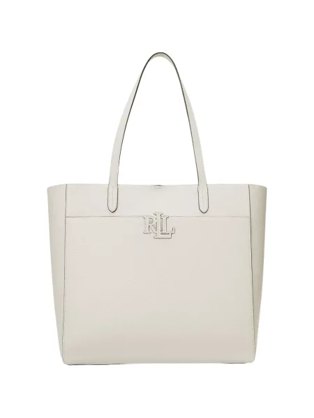 Geantă de mână Lauren Ralph Lauren alb