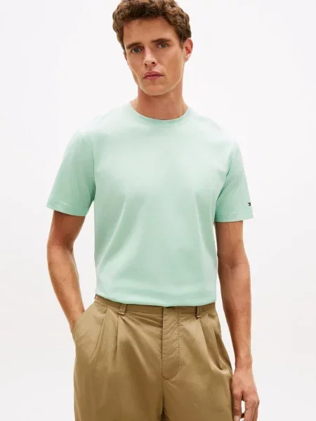 Tommy Hilfiger Tailored koszulka Mężczyźni S zielony