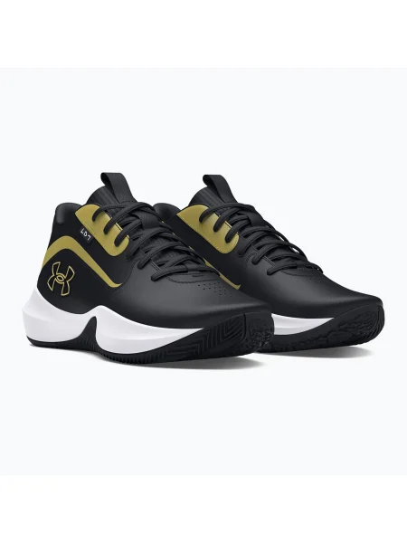 Баскетболни обувки Under Armour Lockdown 7 black/black/metallic gold черно