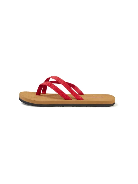 Žabky O'Neill Ditsy Strap Bloom diva pink červené