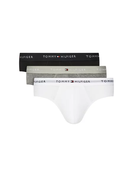 Tommy Hilfiger Underwear Spodnje hlačke marine / siva / rdeča / črna bela