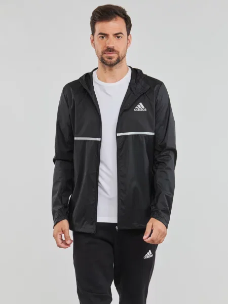 Futó dzseki Adidas Sportswear fekete