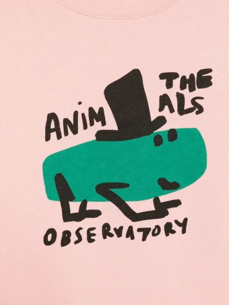 Φούτερ The Animals Observatory ροζ