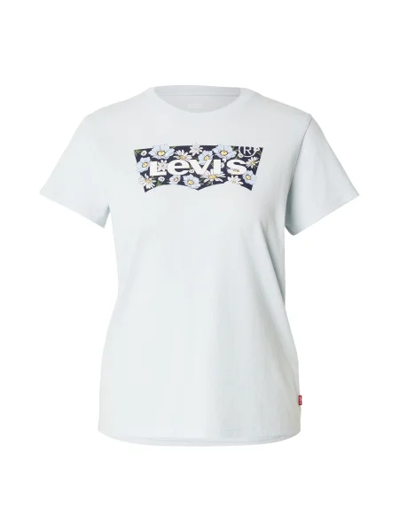 LEVI'S ® Tricou The Perfect albastru marin / albastru pastel / galben deschis alb