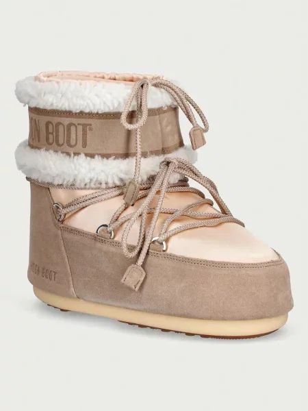 Moon Boot MB ICON LOW PEARLY PLUS snehule dámske béžová