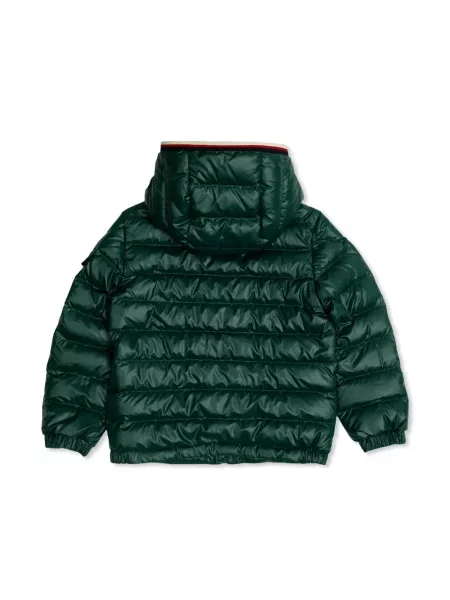 Kurtka dziecięca Moncler Enfant zielona