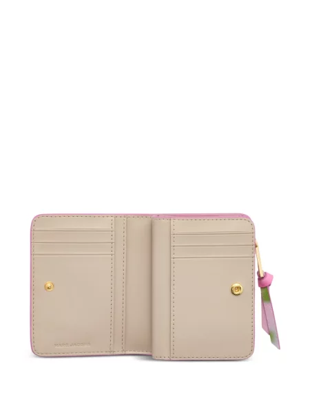 Gėlėtas raštuotas piniginė Marc Jacobs rožinė