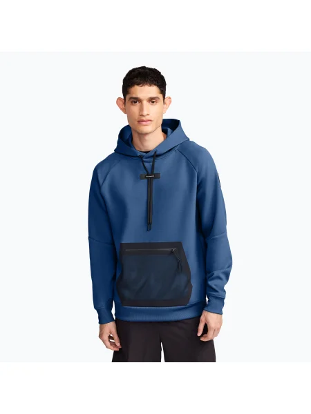 Спортен суичър On-running синьо