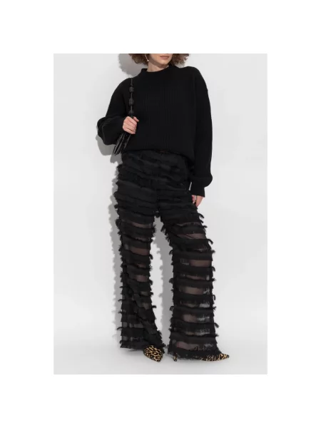 Sweter Jil Sander wełniany czarny
