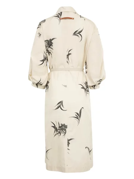Rochie Moncler cu model floral cu imagine de costum