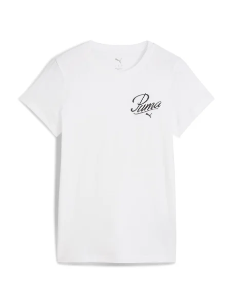 Puma tricou din alb