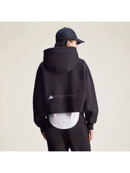 Mikina adidas by Stella McCartney Sportswear Cropped černá