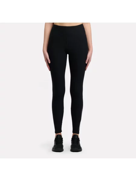 Reebok legginsy Lux Speed ze szczotkowanym logounisex Black Size: czarne