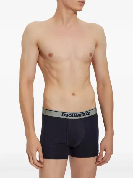 Boxeri Dsquared2 cu autograf negru